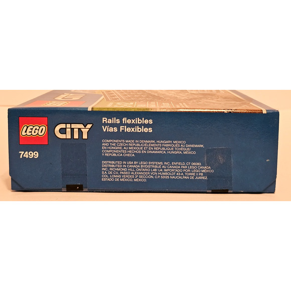 FLEXIBLE TRACKS Lego City LEGO Set #7499 NEW Sealed RETIRED Unopened - Picture 9 of 9